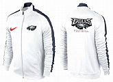 NFL Philadelphia Eagles Team Logo 2015 Men Football Jacket (21),baseball caps,new era cap wholesale,wholesale hats