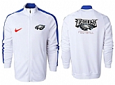 NFL Philadelphia Eagles Team Logo 2015 Men Football Jacket (22),baseball caps,new era cap wholesale,wholesale hats
