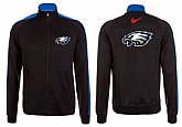 NFL Philadelphia Eagles Team Logo 2015 Men Football Jacket (5),baseball caps,new era cap wholesale,wholesale hats