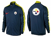 NFL Pittsburgh Steelers Team Logo 2015 Men Football Jacket (1),baseball caps,new era cap wholesale,wholesale hats