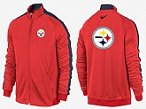 NFL Pittsburgh Steelers Team Logo 2015 Men Football Jacket (12),baseball caps,new era cap wholesale,wholesale hats