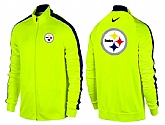 NFL Pittsburgh Steelers Team Logo 2015 Men Football Jacket (14),baseball caps,new era cap wholesale,wholesale hats