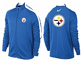 NFL Pittsburgh Steelers Team Logo 2015 Men Football Jacket (16),baseball caps,new era cap wholesale,wholesale hats