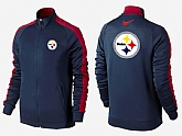 NFL Pittsburgh Steelers Team Logo 2015 Men Football Jacket (19),baseball caps,new era cap wholesale,wholesale hats