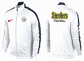 NFL Pittsburgh Steelers Team Logo 2015 Men Football Jacket (21),baseball caps,new era cap wholesale,wholesale hats