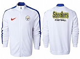 NFL Pittsburgh Steelers Team Logo 2015 Men Football Jacket (22),baseball caps,new era cap wholesale,wholesale hats