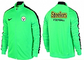 NFL Pittsburgh Steelers Team Logo 2015 Men Football Jacket (37),baseball caps,new era cap wholesale,wholesale hats