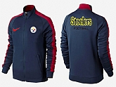 NFL Pittsburgh Steelers Team Logo 2015 Men Football Jacket (38),baseball caps,new era cap wholesale,wholesale hats