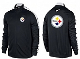 NFL Pittsburgh Steelers Team Logo 2015 Men Football Jacket (6),baseball caps,new era cap wholesale,wholesale hats