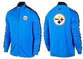 NFL Pittsburgh Steelers Team Logo 2015 Men Football Jacket (8),baseball caps,new era cap wholesale,wholesale hats