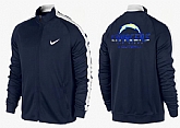 NFL San Diego Chargers Team Logo 2015 Men Football Jacket (13),baseball caps,new era cap wholesale,wholesale hats