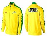 NFL San Diego Chargers Team Logo 2015 Men Football Jacket (23)