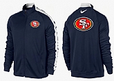 NFL San Francisco 49ers Team Logo 2015 Men Football Jacket (13),baseball caps,new era cap wholesale,wholesale hats