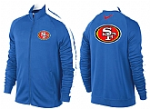 NFL San Francisco 49ers Team Logo 2015 Men Football Jacket (16),baseball caps,new era cap wholesale,wholesale hats