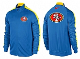 NFL San Francisco 49ers Team Logo 2015 Men Football Jacket (17),baseball caps,new era cap wholesale,wholesale hats