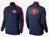 NFL San Francisco 49ers Team Logo 2015 Men Football Jacket (19),baseball caps,new era cap wholesale,wholesale hats