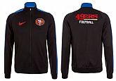 NFL San Francisco 49ers Team Logo 2015 Men Football Jacket (24),baseball caps,new era cap wholesale,wholesale hats