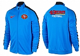 NFL San Francisco 49ers Team Logo 2015 Men Football Jacket (27),baseball caps,new era cap wholesale,wholesale hats