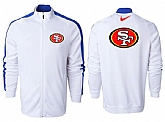 NFL San Francisco 49ers Team Logo 2015 Men Football Jacket (3),baseball caps,new era cap wholesale,wholesale hats