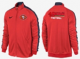 NFL San Francisco 49ers Team Logo 2015 Men Football Jacket (31),baseball caps,new era cap wholesale,wholesale hats