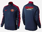NFL San Francisco 49ers Team Logo 2015 Men Football Jacket (38)