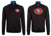 NFL San Francisco 49ers Team Logo 2015 Men Football Jacket (5),baseball caps,new era cap wholesale,wholesale hats