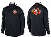 NFL San Francisco 49ers Team Logo 2015 Men Football Jacket (6),baseball caps,new era cap wholesale,wholesale hats