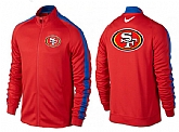 NFL San Francisco 49ers Team Logo 2015 Men Football Jacket (7),baseball caps,new era cap wholesale,wholesale hats