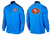 NFL San Francisco 49ers Team Logo 2015 Men Football Jacket (8),baseball caps,new era cap wholesale,wholesale hats
