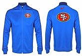 NFL San Francisco 49ers Team Logo 2015 Men Football Jacket (9),baseball caps,new era cap wholesale,wholesale hats