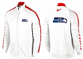 NFL Seattle Seahawks Team Logo 2015 Men Football Jacket (10),baseball caps,new era cap wholesale,wholesale hats
