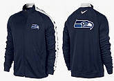NFL Seattle Seahawks Team Logo 2015 Men Football Jacket (13),baseball caps,new era cap wholesale,wholesale hats