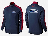 NFL Seattle Seahawks Team Logo 2015 Men Football Jacket (19),baseball caps,new era cap wholesale,wholesale hats
