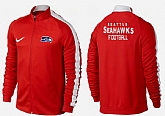 NFL Seattle Seahawks Team Logo 2015 Men Football Jacket (30),baseball caps,new era cap wholesale,wholesale hats