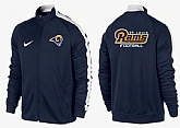 NFL St Louis Rams Team Logo 2015 Men Football Jacket (13),baseball caps,new era cap wholesale,wholesale hats