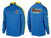 NFL St Louis Rams Team Logo 2015 Men Football Jacket (17)