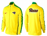 NFL St Louis Rams Team Logo 2015 Men Football Jacket (4),baseball caps,new era cap wholesale,wholesale hats