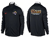 NFL St Louis Rams Team Logo 2015 Men Football Jacket (6),baseball caps,new era cap wholesale,wholesale hats