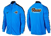 NFL St Louis Rams Team Logo 2015 Men Football Jacket (8),baseball caps,new era cap wholesale,wholesale hats