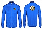 NHL Boston Bruins Team Logo 2015 Men Hockey Jacket (9)