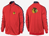 NHL Chicago Blackhawks Team Logo 2015 Men Hockey Jacket (12),baseball caps,new era cap wholesale,wholesale hats