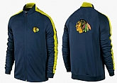 NHL Chicago Blackhawks Team Logo 2015 Men Hockey Jacket (15),baseball caps,new era cap wholesale,wholesale hats
