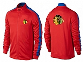 NHL Chicago Blackhawks Team Logo 2015 Men Hockey Jacket (7),baseball caps,new era cap wholesale,wholesale hats