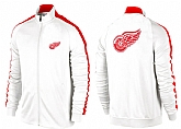 NHL Detroit Red Wings Team Logo 2015 Men Hockey Jacket (10),baseball caps,new era cap wholesale,wholesale hats