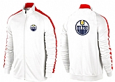 NHL Edmonton Oilers Team Logo 2015 Men Hockey Jacket (10),baseball caps,new era cap wholesale,wholesale hats