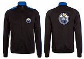 NHL Edmonton Oilers Team Logo 2015 Men Hockey Jacket (5),baseball caps,new era cap wholesale,wholesale hats