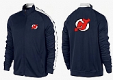 NHL New Jersey Devils Team Logo 2015 Men Hockey Jacket (13),baseball caps,new era cap wholesale,wholesale hats