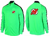 NHL New Jersey Devils Team Logo 2015 Men Hockey Jacket (18)
