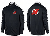 NHL New Jersey Devils Team Logo 2015 Men Hockey Jacket (6),baseball caps,new era cap wholesale,wholesale hats