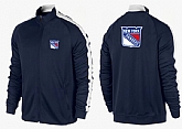 NHL New York Rangers Team Logo 2015 Men Hockey Jacket (13),baseball caps,new era cap wholesale,wholesale hats